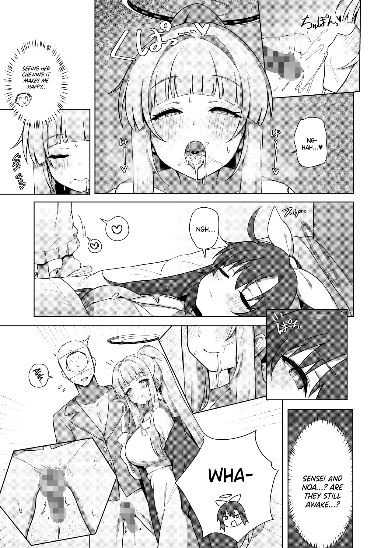 Hentai Manga Comic-Scret Night Party Of Memory And Arithmetic-Read-6